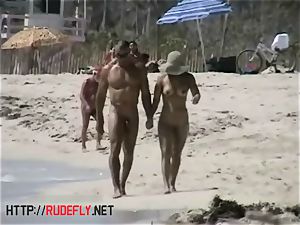 delectable nude beach voyeur spy cam video