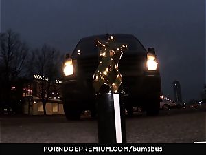 donks BUS - bootylicious stunner cooter porking and jism in facehole